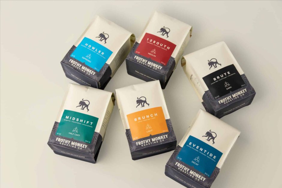 New Signature Coffees at Frothy Monkey Roasting Co.