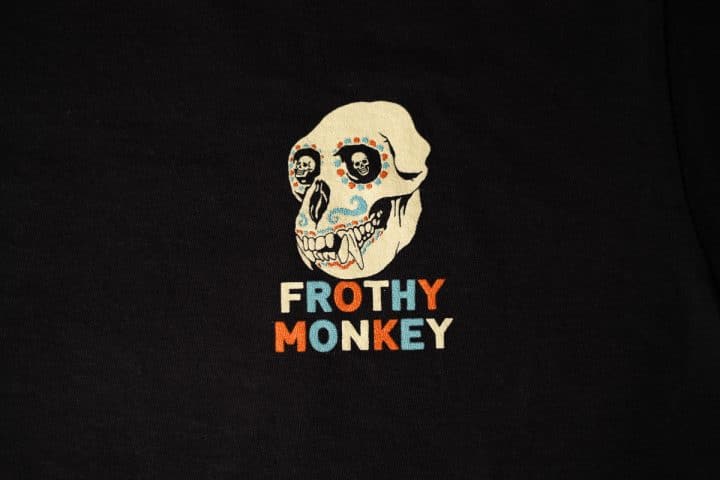 Frothy Monkey Dia de Muertos Tee - Image 2