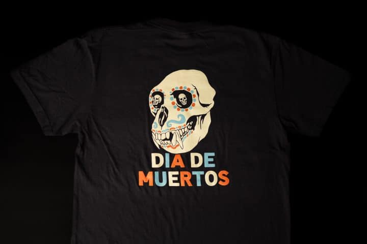 Frothy Monkey Dia de Muertos Tee - Image 3