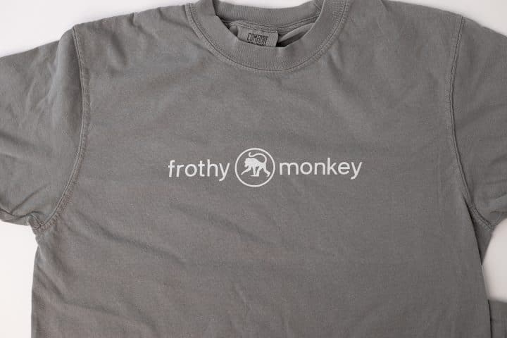 Frothy Monkey T-Shirt (Grey)