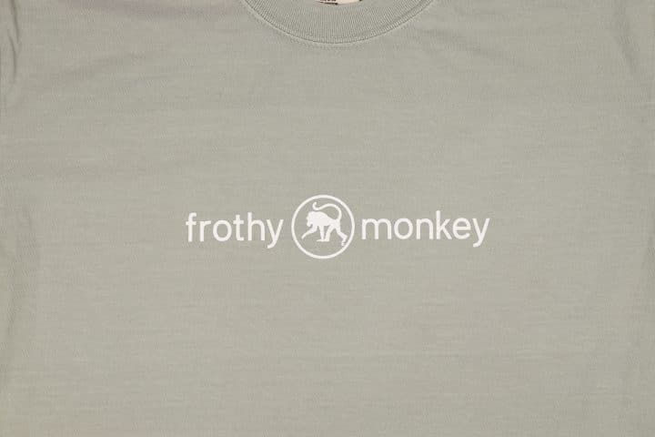 Frothy Monkey T-Shirt (Bay Green) - Image 3