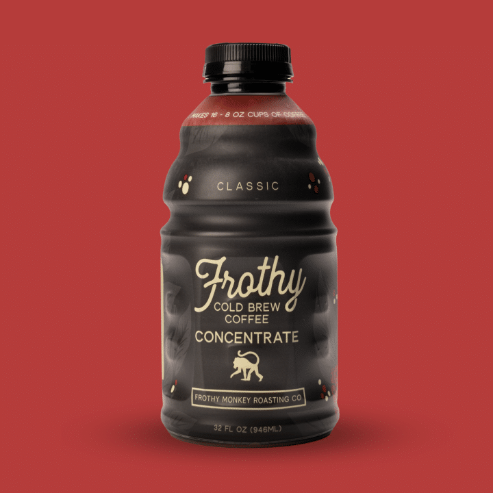 Frothy Cold Brew Coffee Concentrate 32oz - Image 3